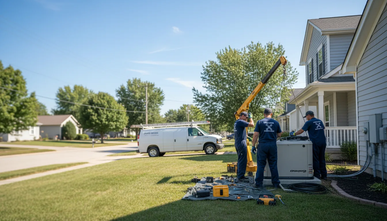 Generator Installation in West Paducah, KY near me
